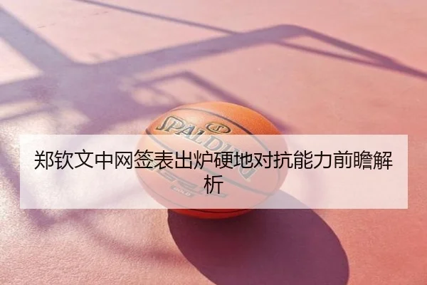 郑钦文中网签表出炉硬地对抗能力前瞻解析